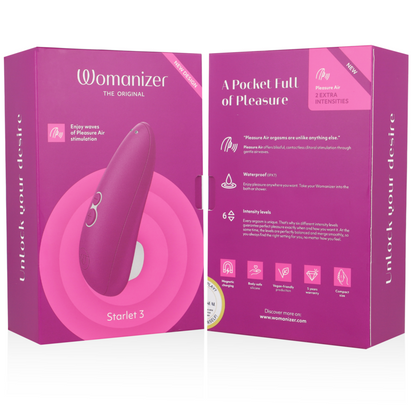 WOMANIZER - STARLET 3 PURPLE CLITORAL STIMULATOR