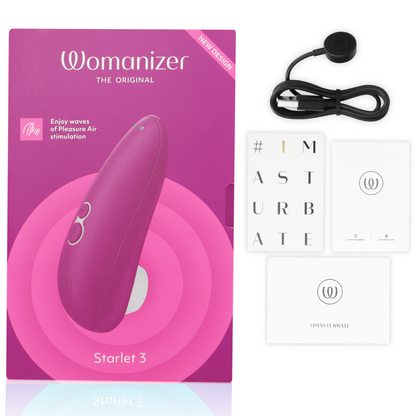 WOMANIZER - STARLET 3 PURPLE CLITORAL STIMULATOR