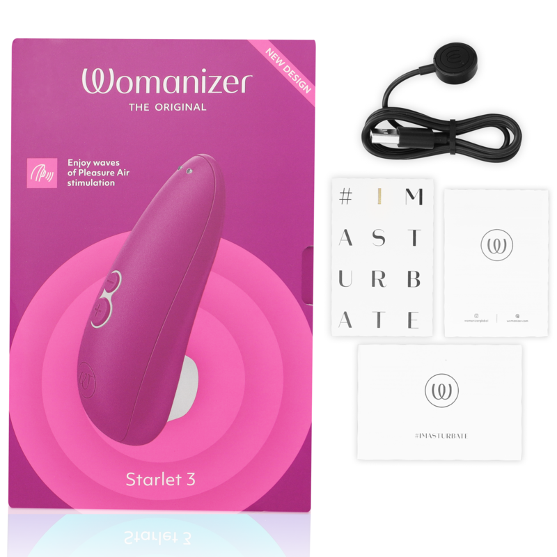 WOMANIZER - STARLET 3 STIMOLATORE CLITORALE VIOLA - WOMANIZER | Lingerie Harness Boutique
