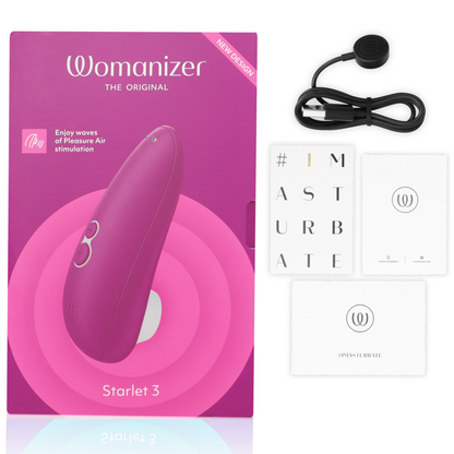 WOMANIZER - STARLET 3 STIMOLATORE CLITORALE VIOLA - WOMANIZER | Lingerie Harness Boutique