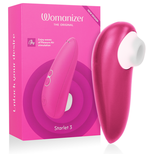WOMANIZER - STIMOLATORE CLITORALE STARLET 3 ROSA - WOMANIZER | Lingerie Harness Boutique