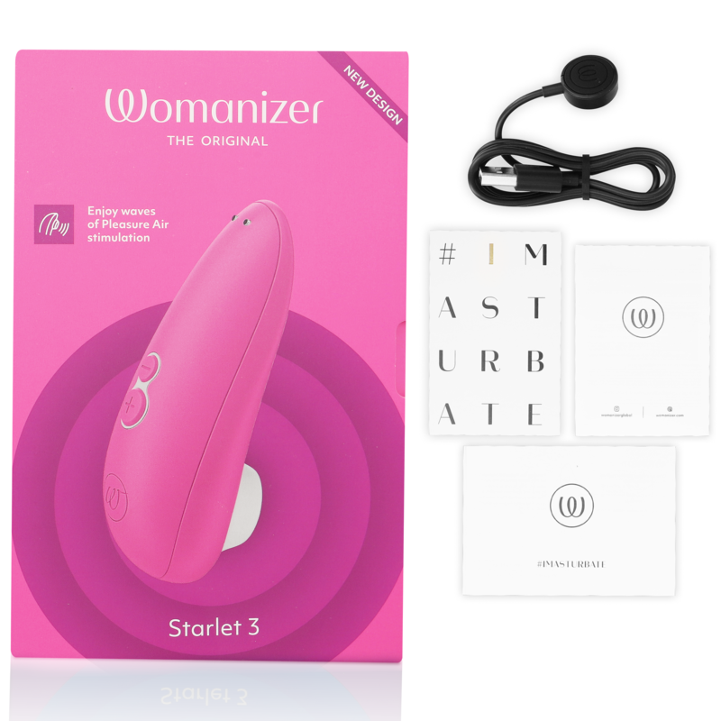 WOMANIZER - STIMOLATORE CLITORALE STARLET 3 ROSA