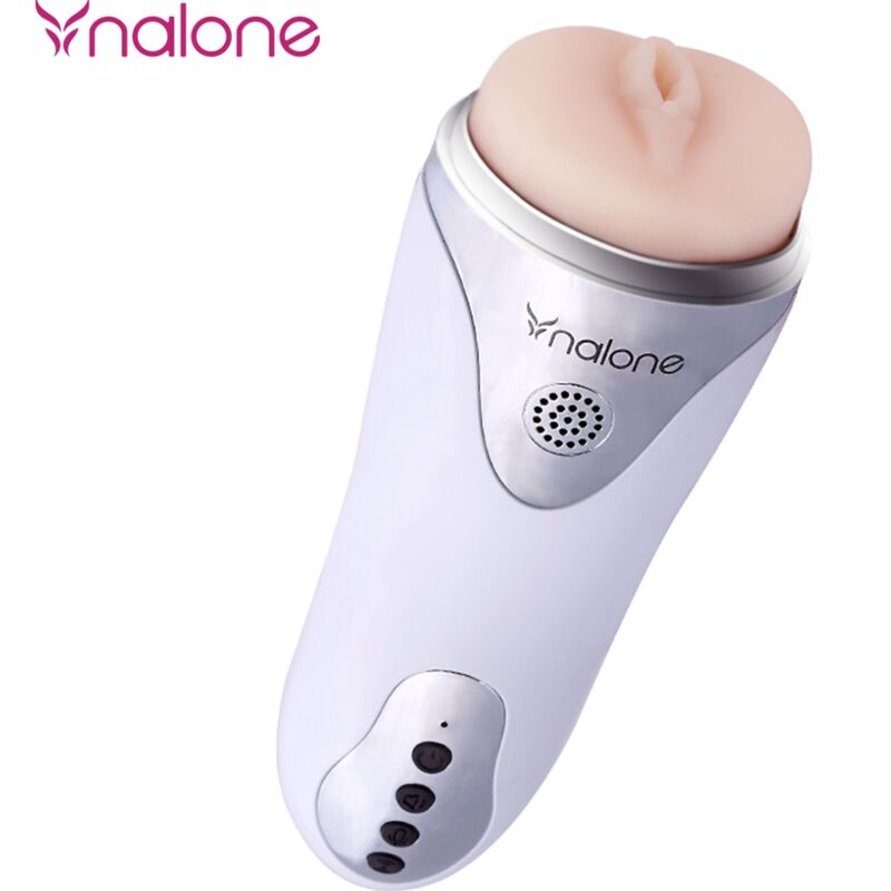 NALONE - MAGICIAN MASTURBATOR CON VIBRAZIONE BIANCA - NALONE | Lingerie Harness Boutique