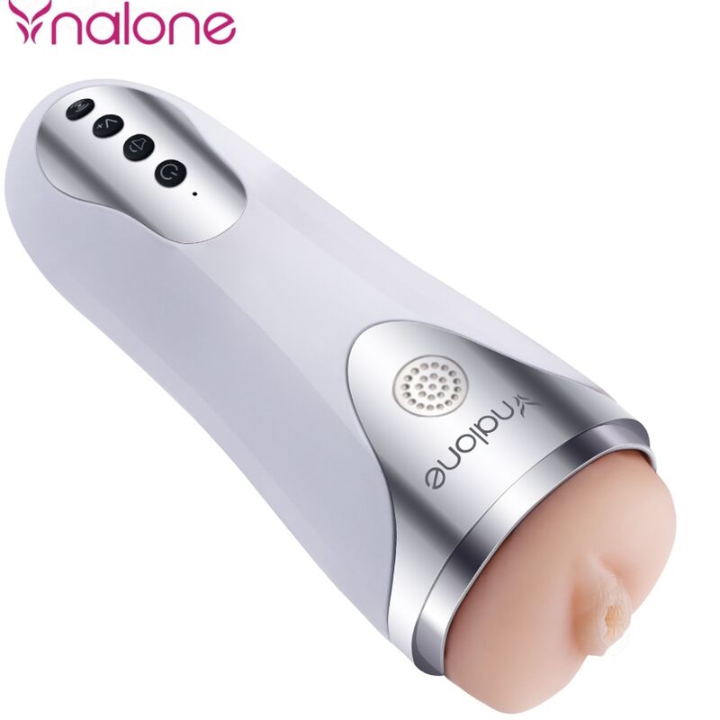 NALONE - MAGICIAN MASTURBATOR CON VIBRAZIONE BIANCA - NALONE | Lingerie Harness Boutique
