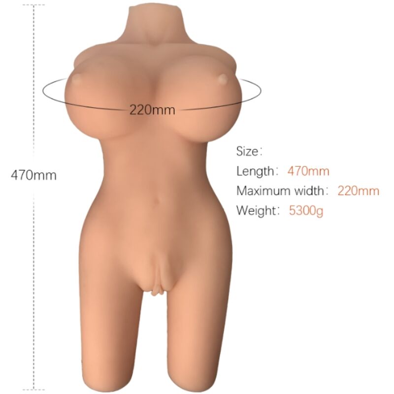ARMONY - MODELLO REALISTICO DI TORSO FEMMINILE 6 - ARMONY FOR HIM | Lingerie Harness Boutique