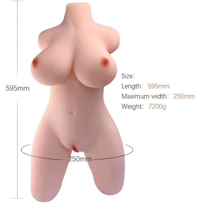 ARMONY - MODELLO REALISTICO DI TORSO FEMMINILE 2 - ARMONY FOR HIM | Lingerie Harness Boutique