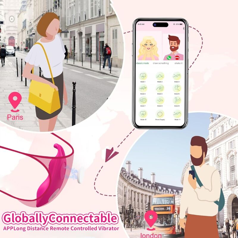 ARMONY - MUTANDINA INDOSSABILE HONEYBEE VIBRATORE G-SPOT FUCSIA - APP GRATUITA - ARMONY WEARABLES | Lingerie Harness Boutique