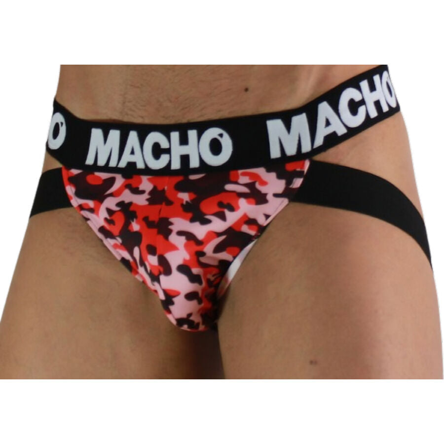 MACHO - MX28MV JOCK VERDE MILITARE S - MACHO UNDERWEAR | Lingerie Harness Boutique