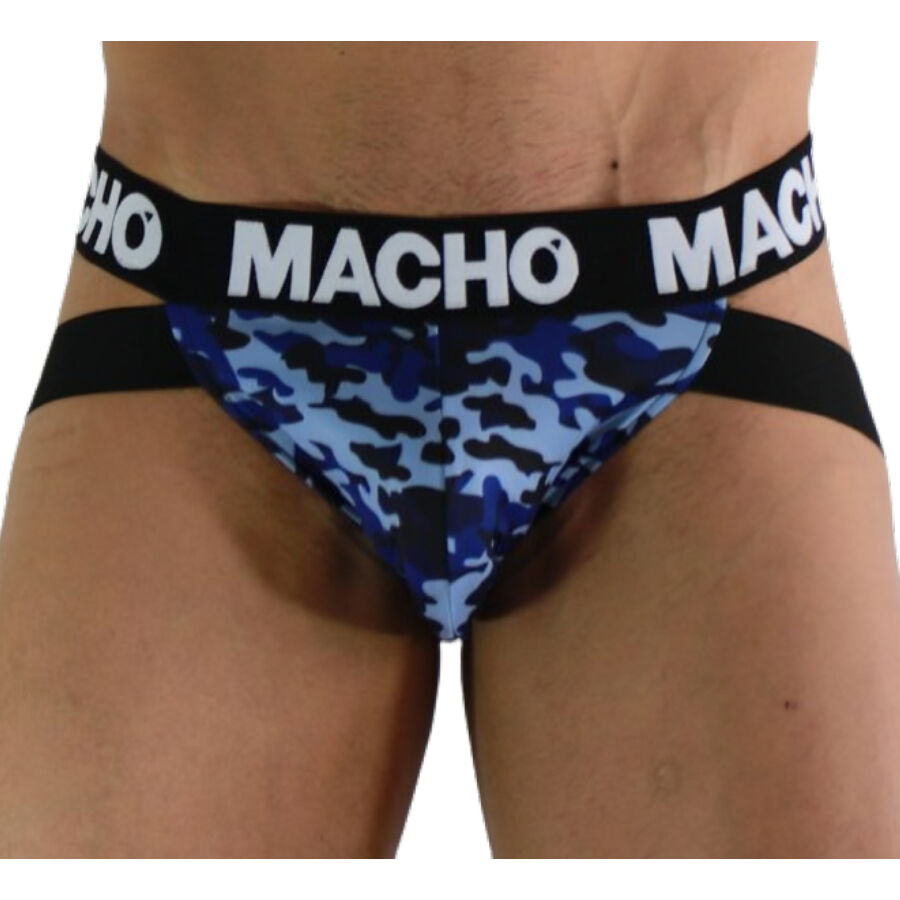 MACHO - MX28MV JOCK VERDE MILITARE S - MACHO UNDERWEAR | Lingerie Harness Boutique