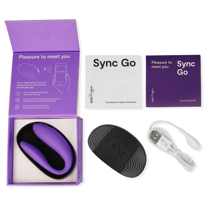 WE-VIBE - SYNC GO DUAL STIMOLATORE TURCHESE - WE-VIBE | Lingerie Harness Boutique