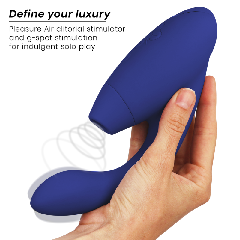 WOMANIZER - STIMOLATORE DUO 2 BLU - WOMANIZER | Lingerie Harness Boutique