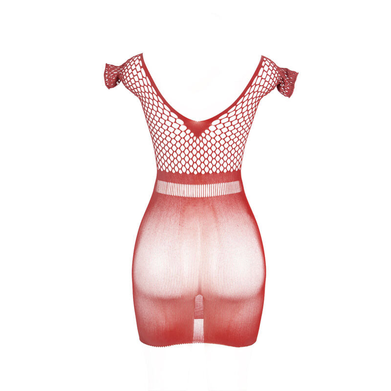 SUBBLIME - 951924 ABITO CORTO ROSSO ALLUNCINETTO GRILL TAGLIA UNICA - SUBBLIME DRESSES | Lingerie Harness Boutique
