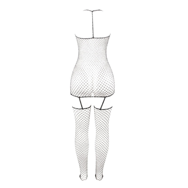 SUBBLIME - 951955 BODYSTOCKING A RETE LUCIDO TAGLIA UNICA - SUBBLIME BODYSTOCKINGS | Lingerie Harness Boutique