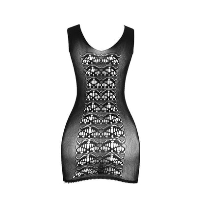 SUBBLIME - 952167 VESTITO CORTO A RETE ELASTICA NERO TAGLIA UNICA - SUBBLIME DRESSES | Lingerie Harness Boutique