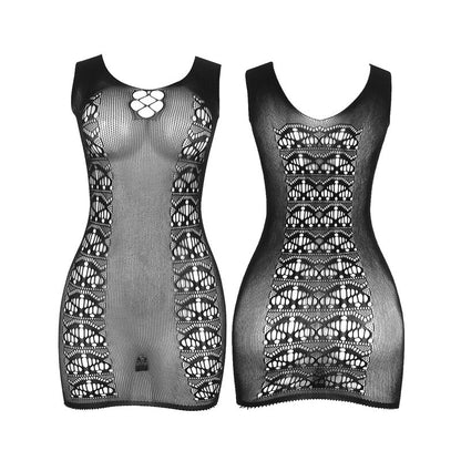 SUBBLIME - 952167 VESTITO CORTO A RETE ELASTICA NERO TAGLIA UNICA - SUBBLIME DRESSES | Lingerie Harness Boutique