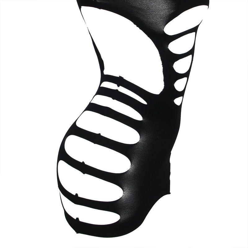 SUBBLIME - 952266 VESTITO ELASTICO A RETE MANICA LUNGA NERO TAGLIA UNICA - SUBBLIME DRESSES | Lingerie Harness Boutique