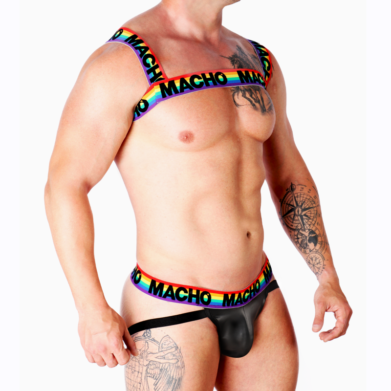 MACHO - CABLAGGIO DOPPIO PRIDE LIMITED - MACHO UNDERWEAR | Lingerie Harness Boutique