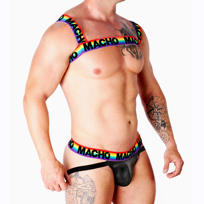 MACHO - CABLAGGIO DOPPIO PRIDE LIMITED - MACHO UNDERWEAR | Lingerie Harness Boutique