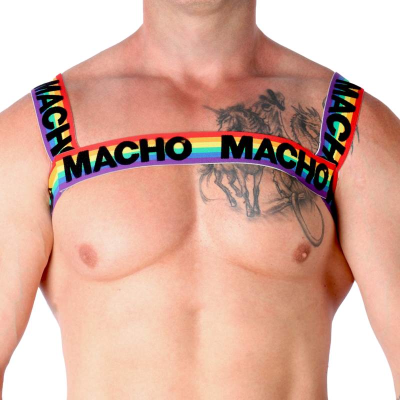 MACHO - CABLAGGIO DOPPIO PRIDE LIMITED - MACHO UNDERWEAR | Lingerie Harness Boutique