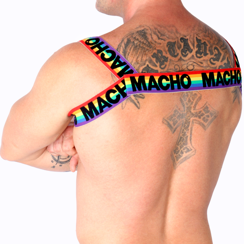 MACHO - CABLAGGIO DOPPIO PRIDE LIMITED - MACHO UNDERWEAR | Lingerie Harness Boutique