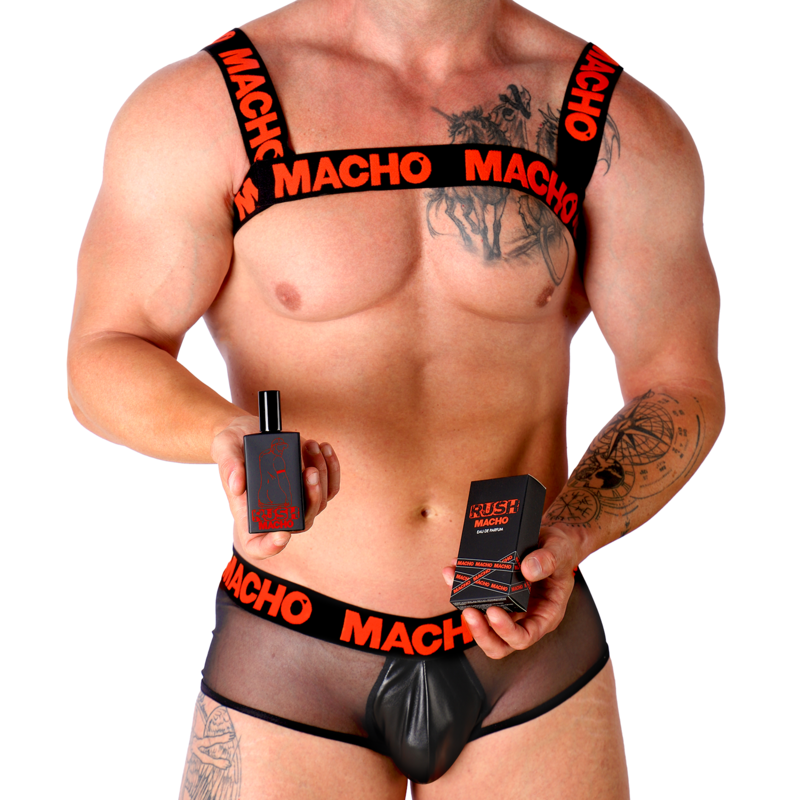 MACHO - RUSH EAU DE PARFUM 30 ML - MACHO UNDERWEAR | Lingerie Harness Boutique