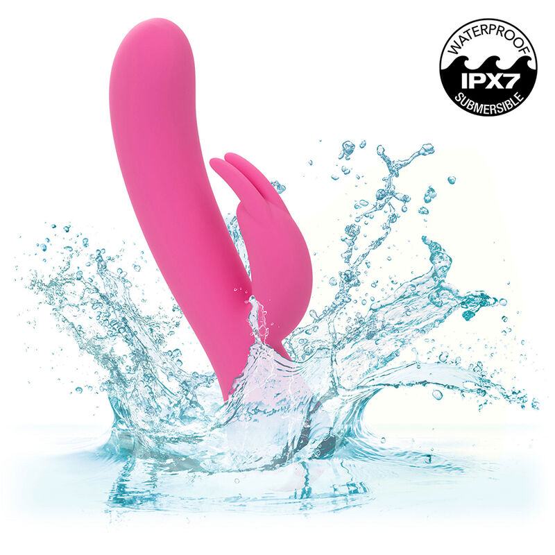 CALEXOTICS - FIRST TIME VIBRATORE CONIGLIO RICARICABILE ROSA - CALEXOTICS | Lingerie Harness Boutique