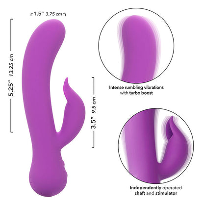 CALEXOTICS - FIRST TIME VIBRATORE PLEASER RICARICABILE VIOLA - CALEXOTICS | Lingerie Harness Boutique