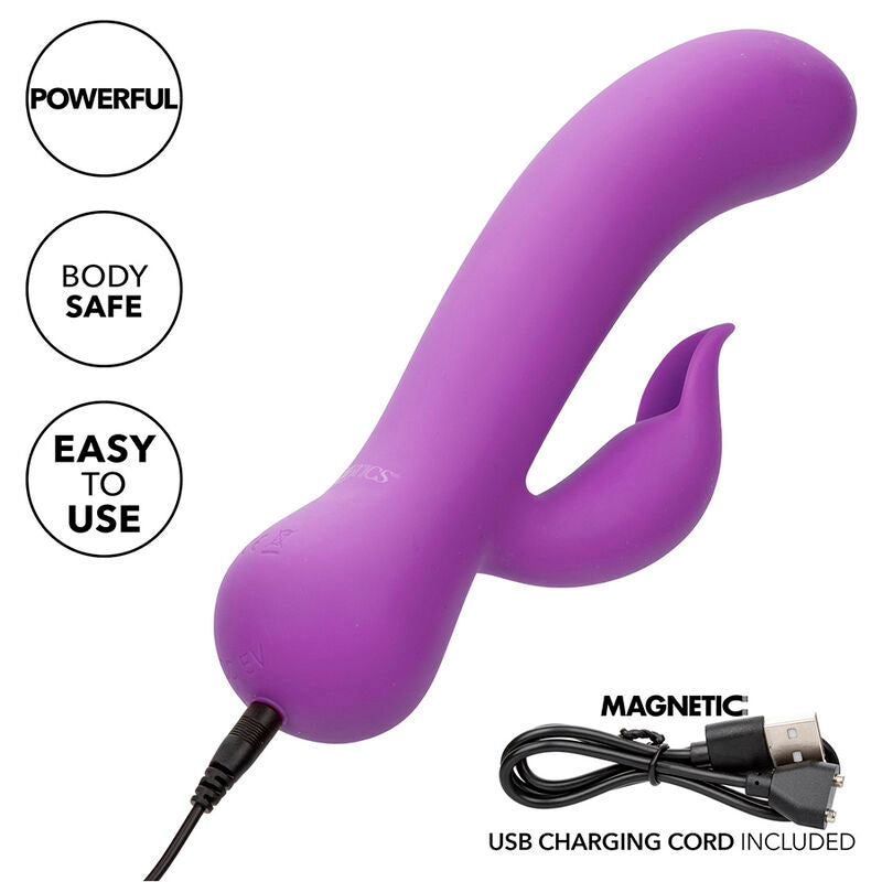 CALEXOTICS - FIRST TIME VIBRATORE PLEASER RICARICABILE VIOLA - CALEXOTICS | Lingerie Harness Boutique