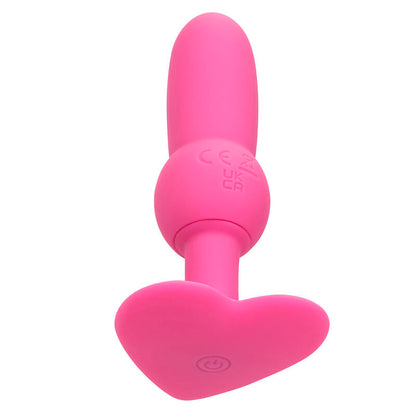 CALEXOTICS - FIRST TIME PLUG ANALE SONDA PERLINE 10 VIBRAZIONI ROSA - CALEXOTICS | Lingerie Harness Boutique