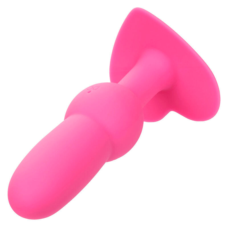 CALEXOTICS - FIRST TIME PLUG ANALE SONDA PERLINE 10 VIBRAZIONI ROSA - CALEXOTICS | Lingerie Harness Boutique