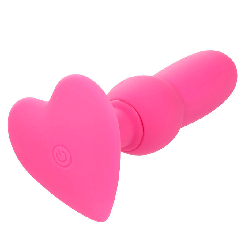 CALEXOTICS - FIRST TIME PLUG ANALE SONDA PERLINE 10 VIBRAZIONI ROSA - CALEXOTICS | Lingerie Harness Boutique