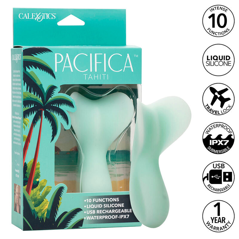 CALEXOTICS - PACIFICA TAHITI TEASER 10 FUNZIONI AQUA - CALEXOTICS | Lingerie Harness Boutique