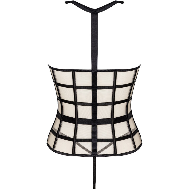 LIVCO CORSETTI FASHION - LAURA LC 20215 CORSETTO + PERIZOMA L/XL - LIVCO CORSETTI SETS | Lingerie Harness Boutique