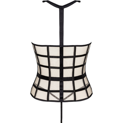 LIVCO CORSETTI FASHION - LAURA LC 20215 CORSETTO + PERIZOMA L/XL - LIVCO CORSETTI SETS | Lingerie Harness Boutique