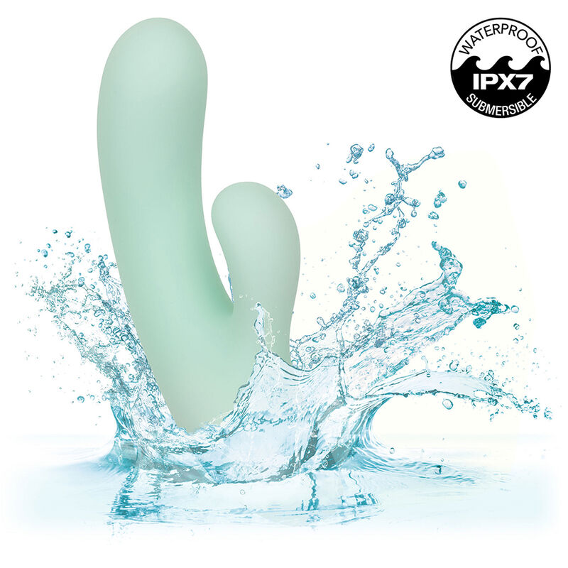 CALEXOTICS - PACIFICA FIJI VIBRATORE E STIMOLATORE PUNTO G 10 VIBRAZIONI AQUA - CALEXOTICS | Lingerie Harness Boutique
