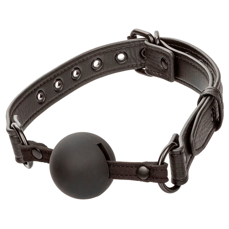 CALEXOTICS - NOCTURNAL BALL GAG SILICONE NERO - CALEXOTICS | Lingerie Harness Boutique