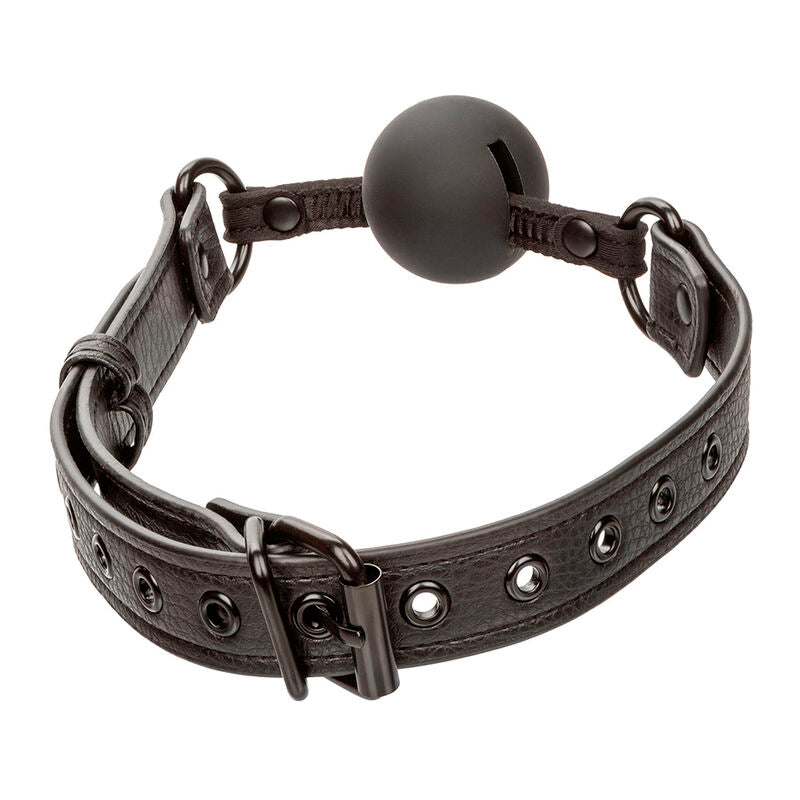 CALEXOTICS - NOCTURNAL BALL GAG SILICONE NERO - CALEXOTICS | Lingerie Harness Boutique