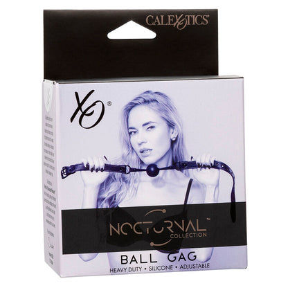 CALEXOTICS - NOCTURNAL BALL GAG SILICONE NERO - CALEXOTICS | Lingerie Harness Boutique