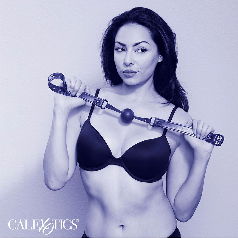 CALEXOTICS - NOCTURNAL BALL GAG SILICONE NERO - CALEXOTICS | Lingerie Harness Boutique