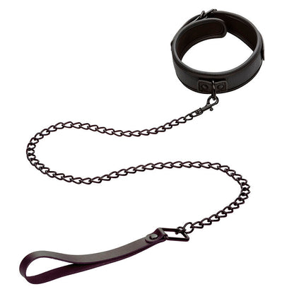 CALEXOTICS - NOCTURNAL COLLARE E GUINZAGLIO IN PELLE REGOLABILE NERO - CALEXOTICS | Lingerie Harness Boutique