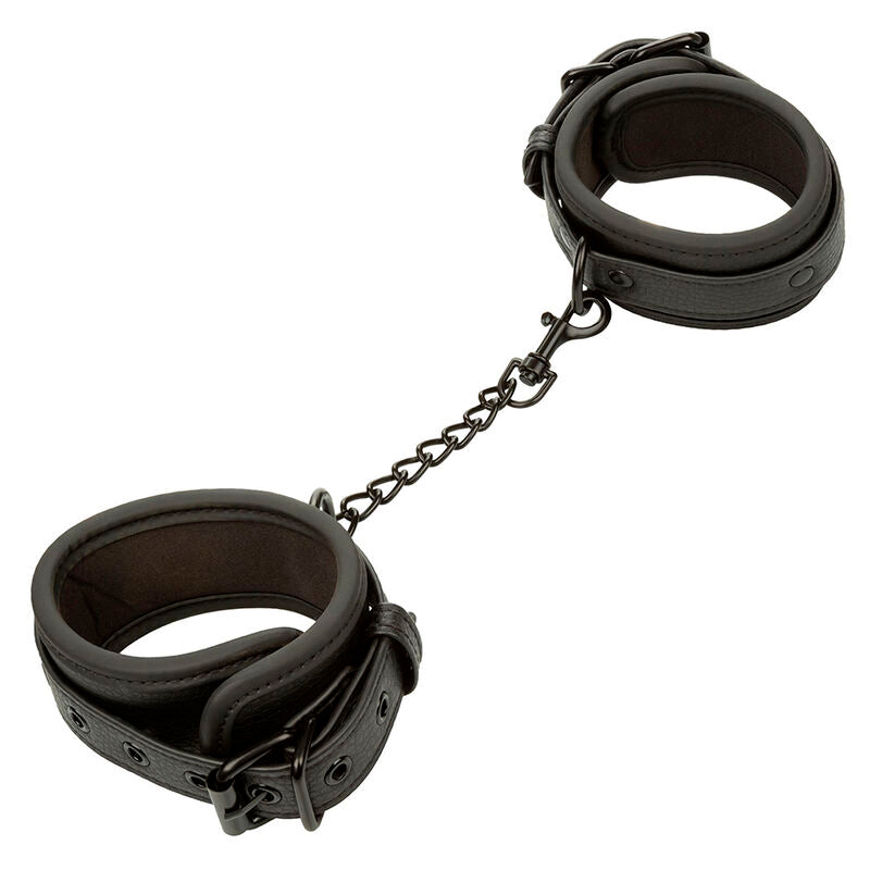 CALEXOTICS - NOCTURNAL CAVIGLIERE IN PELLE REGOLABILI NERE - CALEXOTICS | Lingerie Harness Boutique