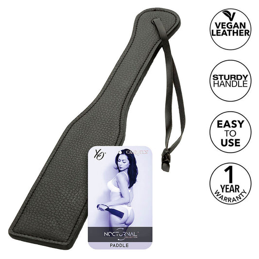 CALEXOTICS - NOCTURNAL PELLE PADDLE NERA - CALEXOTICS | Lingerie Harness Boutique