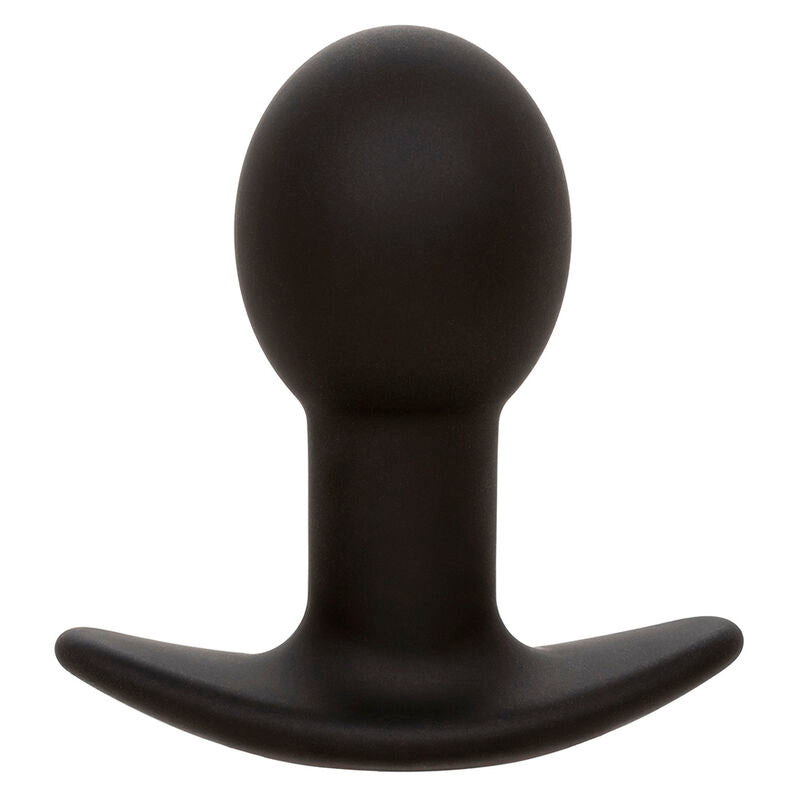 CALEXOTICS - ROCK BOTTOM ANAL PLUG 10 VIBRAZIONI SILICONE NERO - CALEXOTICS | Lingerie Harness Boutique