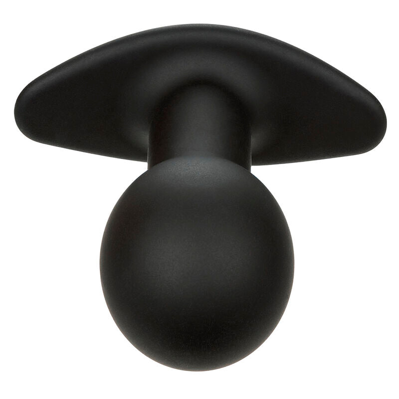 CALEXOTICS - ROCK BOTTOM ANAL PLUG 10 VIBRAZIONI SILICONE NERO - CALEXOTICS | Lingerie Harness Boutique