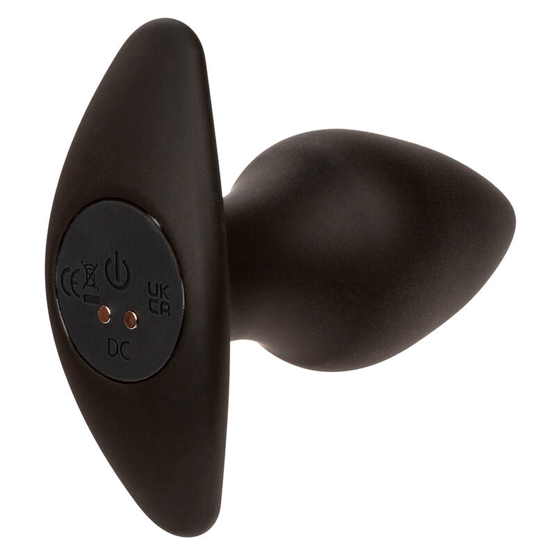 CALEXOTICS - ROCK BOTTOM PERFECT ANAL PLUG 10 VIBRAZIONI SILICONE NERO - CALEXOTICS | Lingerie Harness Boutique