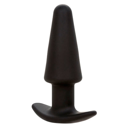 CALEXOTICS - ROCK BOTTOM TAPPO ANALE CONICO 10 VIBRAZIONI SILICONE NERO - CALEXOTICS | Lingerie Harness Boutique