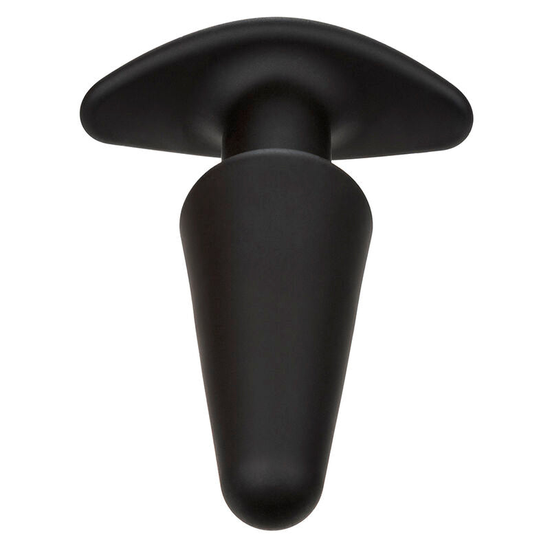 CALEXOTICS - ROCK BOTTOM TAPPO ANALE CONICO 10 VIBRAZIONI SILICONE NERO - CALEXOTICS | Lingerie Harness Boutique
