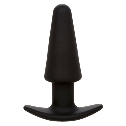CALEXOTICS - ROCK BOTTOM TAPPO ANALE CONICO 10 VIBRAZIONI SILICONE NERO - CALEXOTICS | Lingerie Harness Boutique