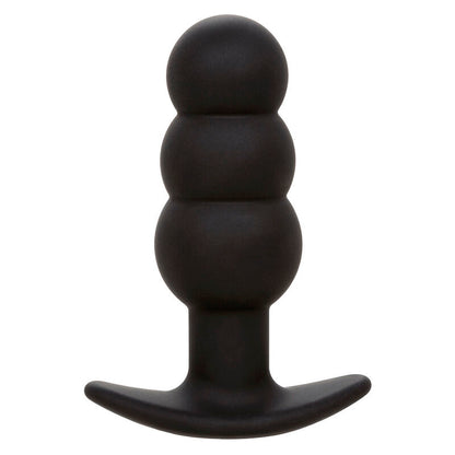 CALEXOTICS - ROCK BOTTOM PERLINE TAPPO ANALE 10 VIBRAZIONI SILICONE NERO - CALEXOTICS | Lingerie Harness Boutique