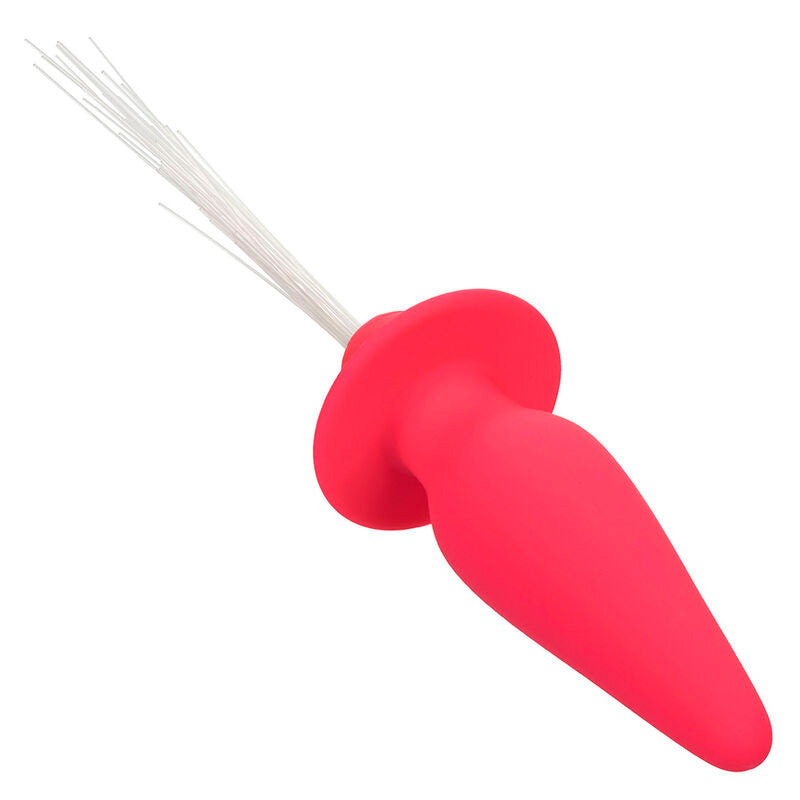CALEXOTICS - SOUTHERN LIGHTS LIGHT UP PLUG ANALE 10 VIBRAZIONI SILICONE ROSA - CALEXOTICS | Lingerie Harness Boutique